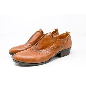 Pikolino's womens ankle bootie boots shoes 41 9.5/10 brown studs